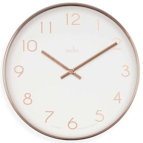 Ρολόι Τοίχου Elma ACCTIM22838 Φ25x4,2cm Copper-White Acctim Plastic, Glass