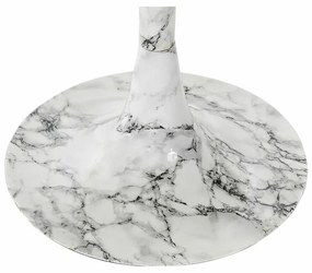 Βοηθητικό Τραπεζάκι DKD Home Decor Λευκό Χρυσό 51 x 51 x 51 cm