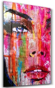 Πίνακας Γυάλινος 672BRS1918 46x72cm Multi Wallity Vertical Γυαλί