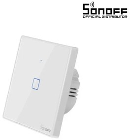 Έξυπνος Διακόπτης Αφής Wi-Fi Max 2A AC 100-240V SONOFF RF 80130 Globostar-80130-Λευκό 80130