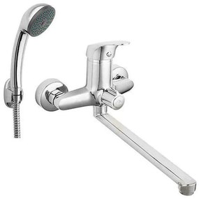 Μπαταρία Μπάνιου Με Ντους Isso BIS33A Chrome Ferro Brass