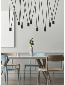 Κρεμαστό Φωτιστικό Οροφής IP20 9xGU10 Μέταλλο Luma Lighting-120-01084-09-black-Μαύρο 120-01084-09-black