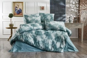 Σετ Σεντόνια Polycotton Μονά 160x240εκ. Forest 313 Petrol Dimcol