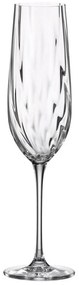 Ποτήρι Σαμπάνιας Κολωνάτο Uria Optic CTB1SJ54270 270ml Clear Crystal