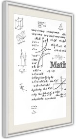 Αφίσα - Math Formulas - 30x45 - Μαύρο - Χωρίς πασπαρτού