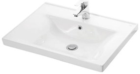 Νιπτήρας Αναρτώμενος Sava 2055 55x46x16,5cm White Karag Πορσελάνη