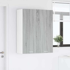 vidaXL Κρεμαστό ντουλάπι Γκρίζο Σονομα 80 x 31 x 100 εκ.