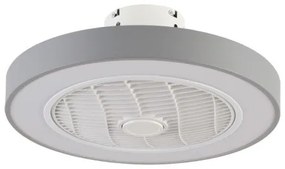 Ανεμιστήρας Οροφής LED 36W 3CCT Φ50 Chilko Inlight-101000330-Γκρι 101000330