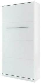 Σετ επίπλων Concept Pro Lenart AH145, Άσπρο, Πλαστικοποιημένη μοριοσανίδα, Τάβλες για Κρεβάτι, 90x200, Ενιαίος, Με κρεβάτι, Με πρόσθετο εξοπλισμό, Άσπρο