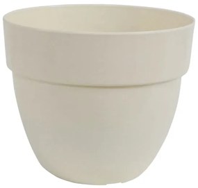 MarHome ΓΛΑΣΤΡΑ ΕΚΡΟΥ ΠΛΑΣΤΙΚΗ ORCHIDEA NOWA - Φ21x18cm 09-00-543 Cream