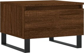 vidaXL Τραπεζάκια Σαλονιού 2 τεμ. Καφέ Δρυς 50x46x35 εκ. Επεξ. Ξύλο
