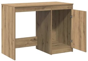 vidaXL Γραφείο Αρτισιανή Δρυς 100x50x76 εκ. από Επεξεργασμένο Ξύλο