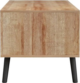 Τραπέζι σαλονιού Skyfi πολυμορφικό φυσικό-ανθρακί 100x60x45εκ 100x60x45 εκ.