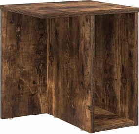 vidaXL End Table Καπνιστό Δρύς 37 x 32 x 40 εκ Επεξεργασμένο ξύλο