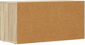 vidaXL Ντουλάπι TV Δρύς Sonoma 80 x 35 x 40 εκ Επεξεργασμένο ξύλο