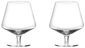 Ποτήρια Ποτού Κρυστάλλινα Rocks 24575 (Σετ 2τμχ) 450ml Clear Zone Denmark Γυαλί