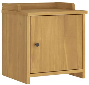 vidaXL Πάγκος διαδρόμου &quot;SANDNES&quot; 45x40x50 εκ.Πεύκο μασίφ ξύλο