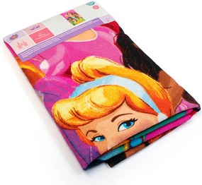 Παιδική Πετσέτα Θαλάσσης Microfiber (70x140) Dimcol Princess 190 Fuchsia