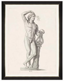 Κάδρο Greek Godess And Gods - Apollo FA13114 60X80 MindTheGap Κάθετοι Wood