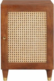 vidaXL Ντουλάπι Μπάνιου Καφέ 38 x 33,5 x 58 εκ. Επεξεργασμένο ξύλο