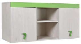 MATIS Ραφιέρα γραφείου επιτοίχια Numero Πράσινο Matis584518