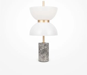 Επιτραπέζιο Φωτιστικό LED 11W Μάρμαρο Γυαλί Kyoto Maytoni MOD178TL-L11GR3K Γκρι