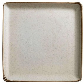 Πιάτο Ρηχό Tan KXTAN22525 25,5x25,5cm Beige Kutahya Porselen Πορσελάνη