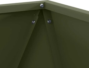 vidaXL Γλάστρα Ελιά Πράσινη 40 x 40 x 40 cm Ατσάλι
