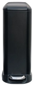 ESTIA ΚΑΔΟΣ ΑΠΟΡΡΙΜΑΤΩΝ SLIM SOFT CLOSE 20lt ΜΑΤ ΜΑΥΡΟΣ