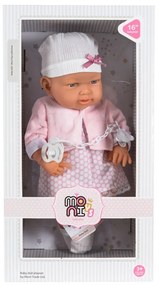 MONI TOYS ΚΟΥΚΛΑ ΜΩΡΟ ΜΕ ΠΙΠΙΛΑ 41CM 3801005601677