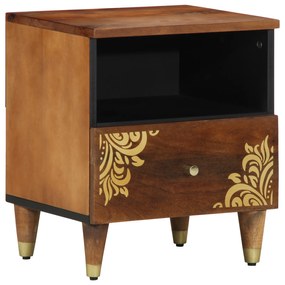 vidaXL Κομοδίνο 40x33x46 εκ Solid Wood Mango