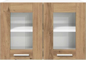 vidaXL Κρεμαστό ντουλάπι Artisan Oak 60 x 31 x 40 εκ
