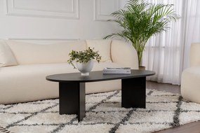 Τραπεζάκι Σαλονιού Ξύλο Μαύρο SABLE 119x60x40