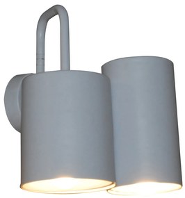 Φωτιστικό Τοίχου - Απλίκα HL-3567-2W BRODY WHITE WALL LAMP - Μέταλλο - 77-3987