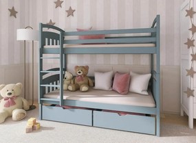 GABI 80x200 grey bunk bed Lano Furniture