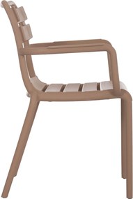 ΠΟΛΥΘΡΟΝΑ ΠΟΛΥΠΡΟΠΥΛΕΝΙΟΥ PHILLY HM6123.06 ΜΠΕΖ 58,5x49x83,5Υεκ.