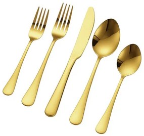 VEVOR 60-Piece Silverware Set Stainless Steel Cutlery Flatware Utensils for 12