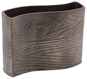 Artekko Zebra Γκρι Μεταλλικό Βάζο (29.5x9.5x22.5)cm Artekko 48663