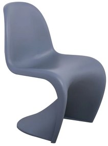 BLEND Καρέκλα Tραπεζαρίας Κουζίνας - PP Γκρι -  50x58x85cm