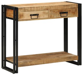 vidaXL Τραπέζι κονσόλας 90x33x75 εκ. Στρατηγικό Μάνγκο