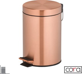 Cora 600 Rose Gold Brushed PVD - Χαρτοδοχείο 3L