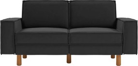 2-Seat Sofa Sparrow 2 - Night Grey, Walnut Night Grey
Walnut