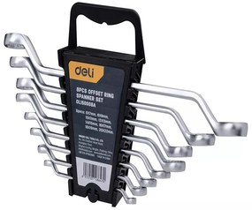 DELI σετ πολύγωνα κλειδιά DL150008A, 6x7-20x22mm, 8τμχ