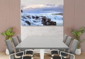 Εικόνα των ισλανδικών καταρρακτών - 120x60
