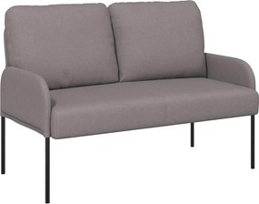 vidaXL Καναπέδες με μαξιλάρι 110cm Taupe Κόντρα πλακέ