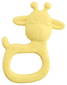 Μασητικό Σιλικόνης Saro Giraffe Party 19031 Κίτρινο