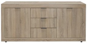 Μπουφές Doha σε sonoma απόχρωση 180x45x80.5εκ 180x45x80.5 εκ.