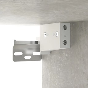 vidaXL Ντουλάπι Τοίχου Γκρι Σκυρ. 60x30x60 εκ. Επεξεργασμένο Ξύλο