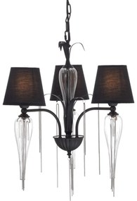 Πολυέλαιος Οροφής Aca Palermo EG170303PBCH Black Matt