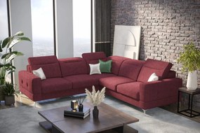 Γωνιακός καναπές Melindo Max-Kokkino-Δεξιά